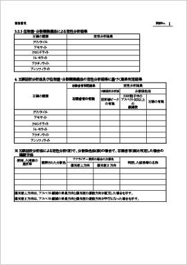 報告書サンプル