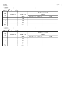 報告書サンプル